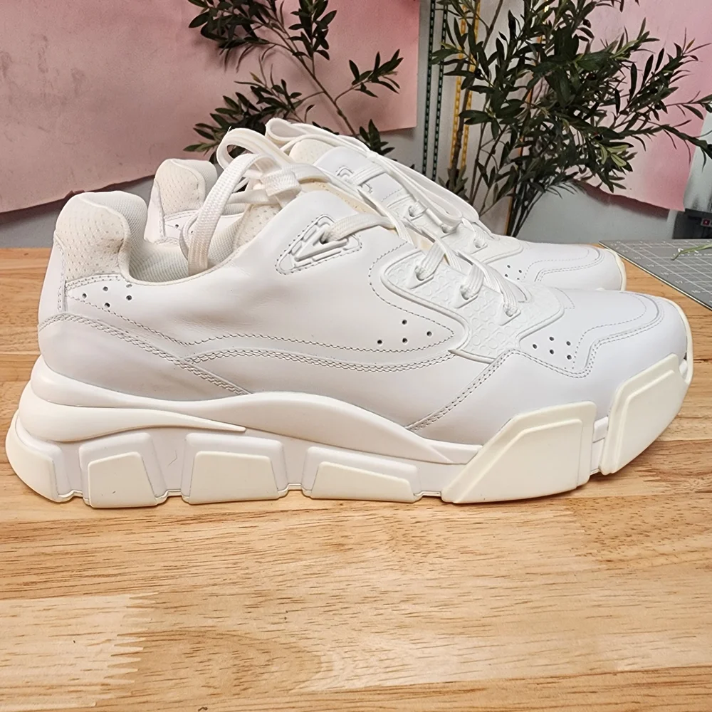 Salvatore Ferragamo White Sneakers - Picture 5 of 12